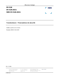 NBN EN 528:2021