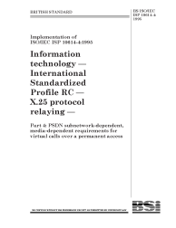 BS ISO/IEC ISP 10614-4:1995