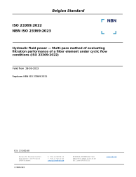 NBN ISO 23369:2023