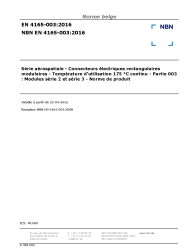 NBN EN 4165-003:2016