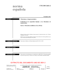 UNE-ISO 2631-2:2011 (R2017)