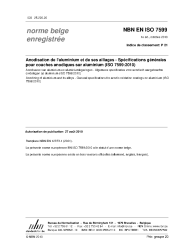 NBN EN ISO 7599:2010