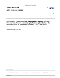 NBN ISO 1206:2020