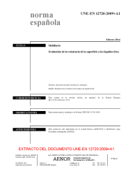 UNE-EN 12720:2009+A1:2014 (R2020)