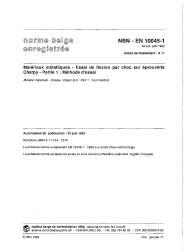 NBN EN 10045-1:1992