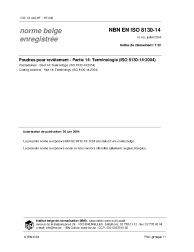 NBN EN ISO 8130-14:2004