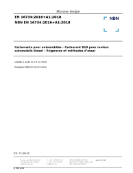 NBN EN 16734:2016+A1:2018