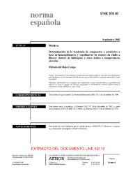 UNE 53110:2002 (R2018)