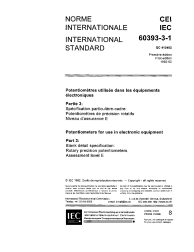 IEC 60393-3-1:1992