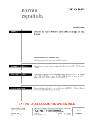 UNE-EN 50395:2005 (R2019)