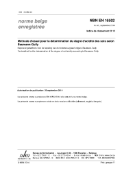 NBN EN 16502:2014