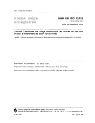 NBN EN ISO 12138:1997