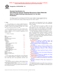 ASTM D1970/D1970M-18