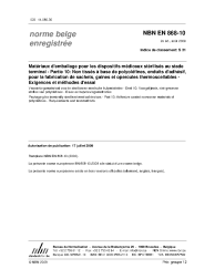 NBN EN 868-10:2009