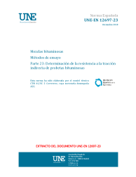 UNE-EN 12697-23:2018
