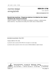 NBN EN 12786:2013