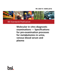 PD CEN/TS 16945:2016