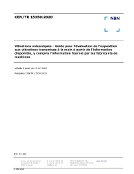 CEN/TR 15350:2020