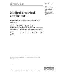 BS EN 60601-2-17/A1:1996