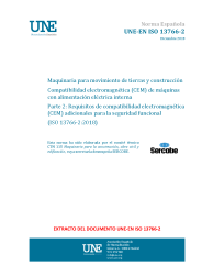 UNE-EN ISO 13766-2:2018