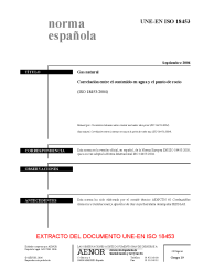 UNE-EN ISO 18453:2006