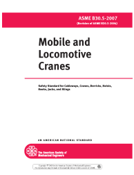 ASME B30.5-2007