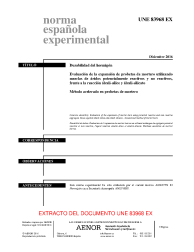 UNE 83968:2016 EX