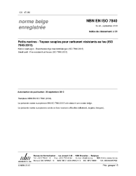 NBN EN ISO 7840:2013