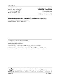 NBN EN ISO 9680:2014