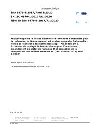 NBN EN ISO 6579-1:2017/A1:2020