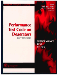ASME PTC 12.3-1997 (R2024)