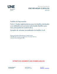 UNE-HD 60269-2:2014/A1:2023