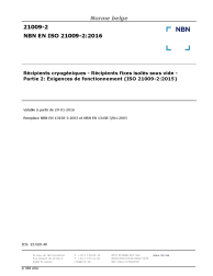 NBN EN ISO 21009-2:2016
