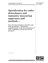 PD CISPR/TR 16-4-3:2003