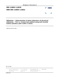 NBN ISO 11003-1:2021
