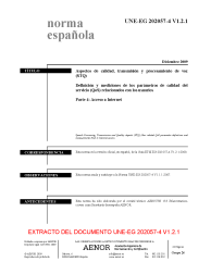 UNE-EG 202057-4 V1.2.1:2009