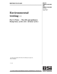 BS EN 60068-2-30:1999