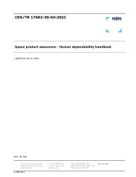 CEN/TR 17602-30-03:2021