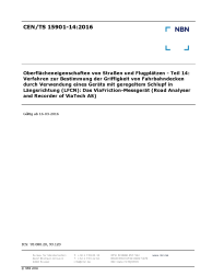 CEN/TS 15901-14:2016