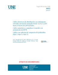 ESPECIFICACION UNE 0052:2017