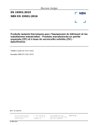 NBN EN 15501:2016