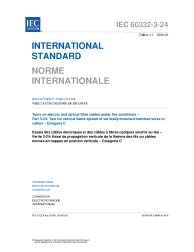 IEC 60332-3-24:2000+AMD1:2008 Edition 1.1