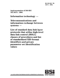 BS ISO/IEC TR 10171:1994