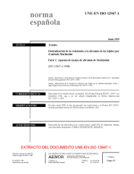 UNE-EN ISO 12947-1:1999 (R2010)