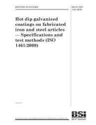 BS EN ISO 1461:2009 (R2015)