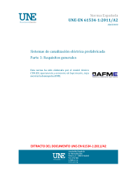 UNE-EN 61534-1:2011/A2:2022