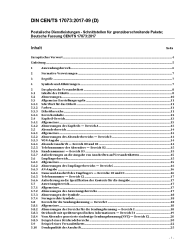 DIN CEN/TS 17073*DIN SPEC 16574:2017-09