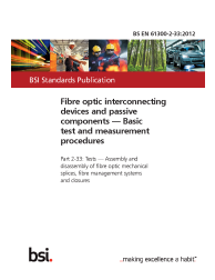 BS EN 61300-2-33:2012