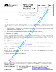 SAE AMS 2371J:2015-12-01