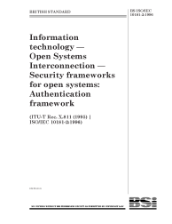 BS ISO/IEC 10181-2:1996